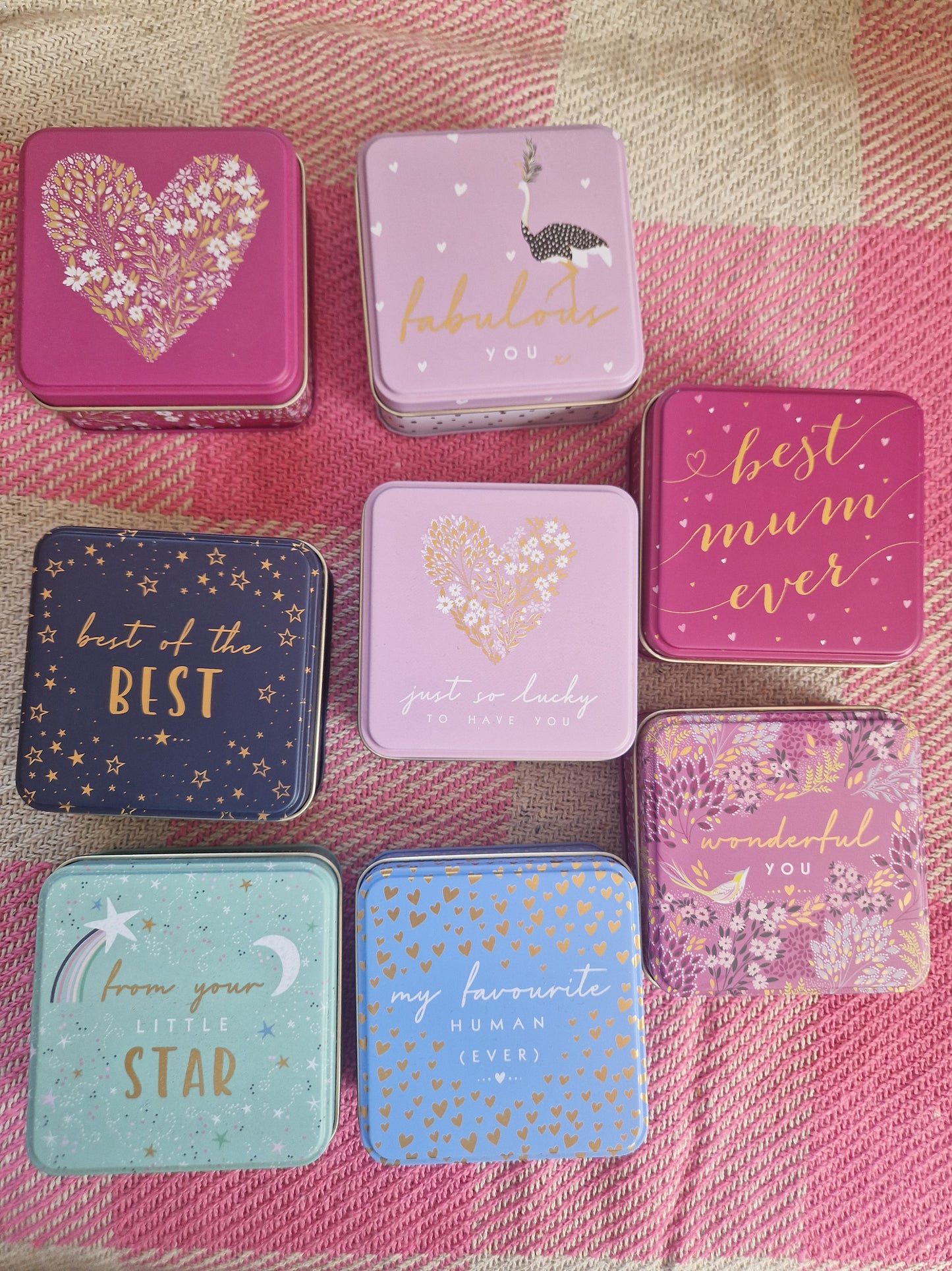 Sara Miller Square Pocket Tin