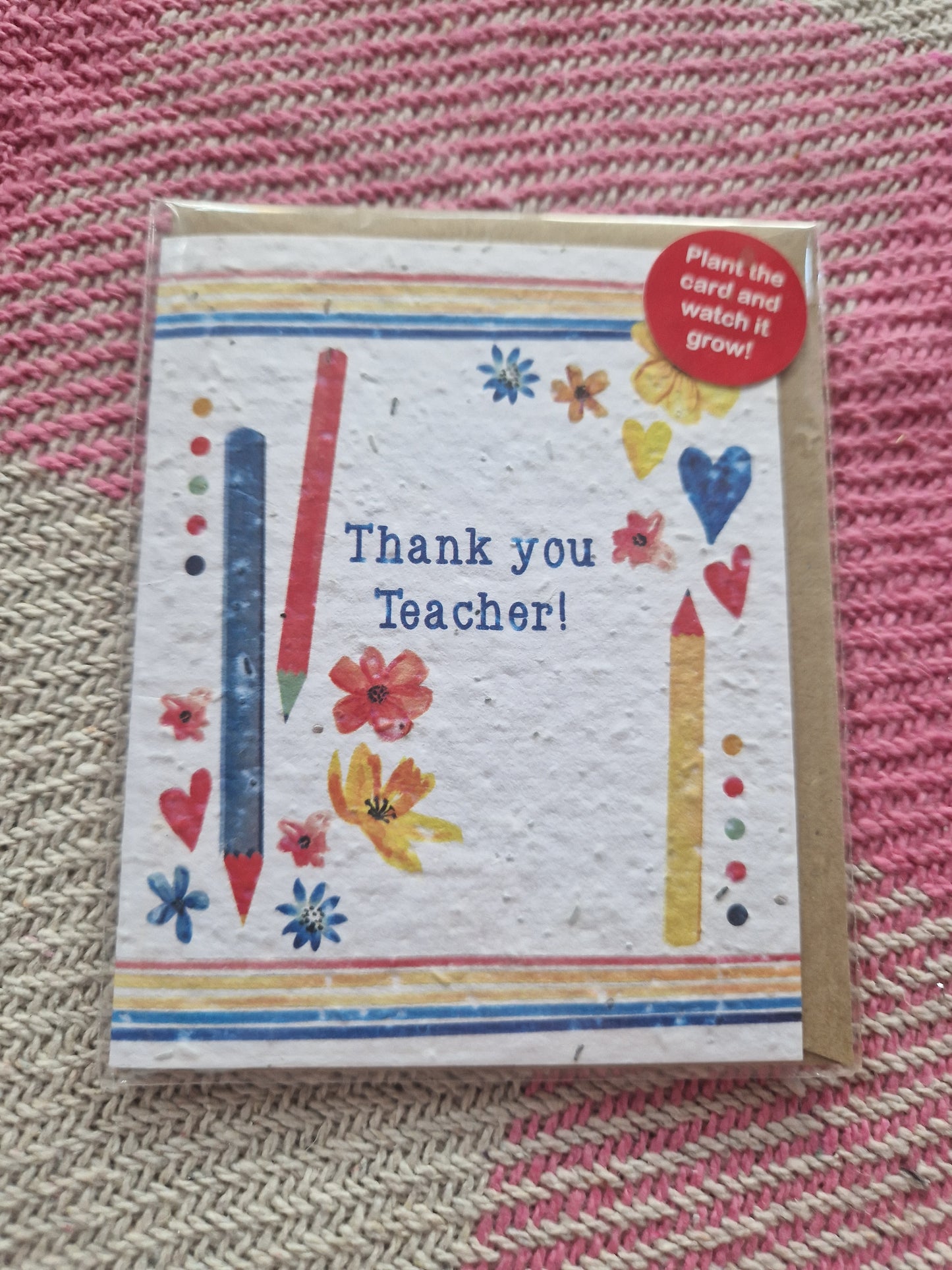 Hannah Merchant Plastic-Wrapped Seed Cards