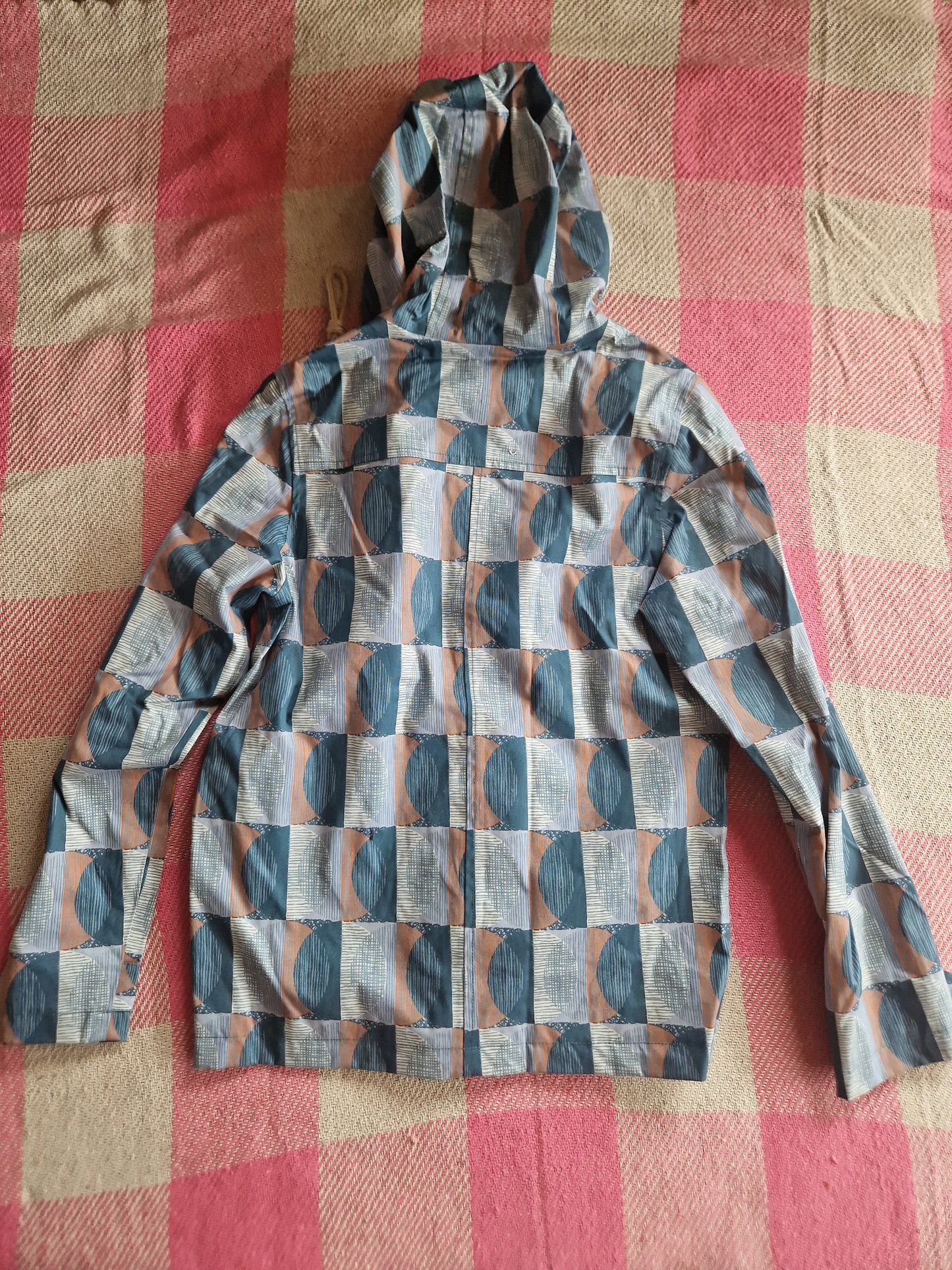 Sea Salt Blue Raincoat