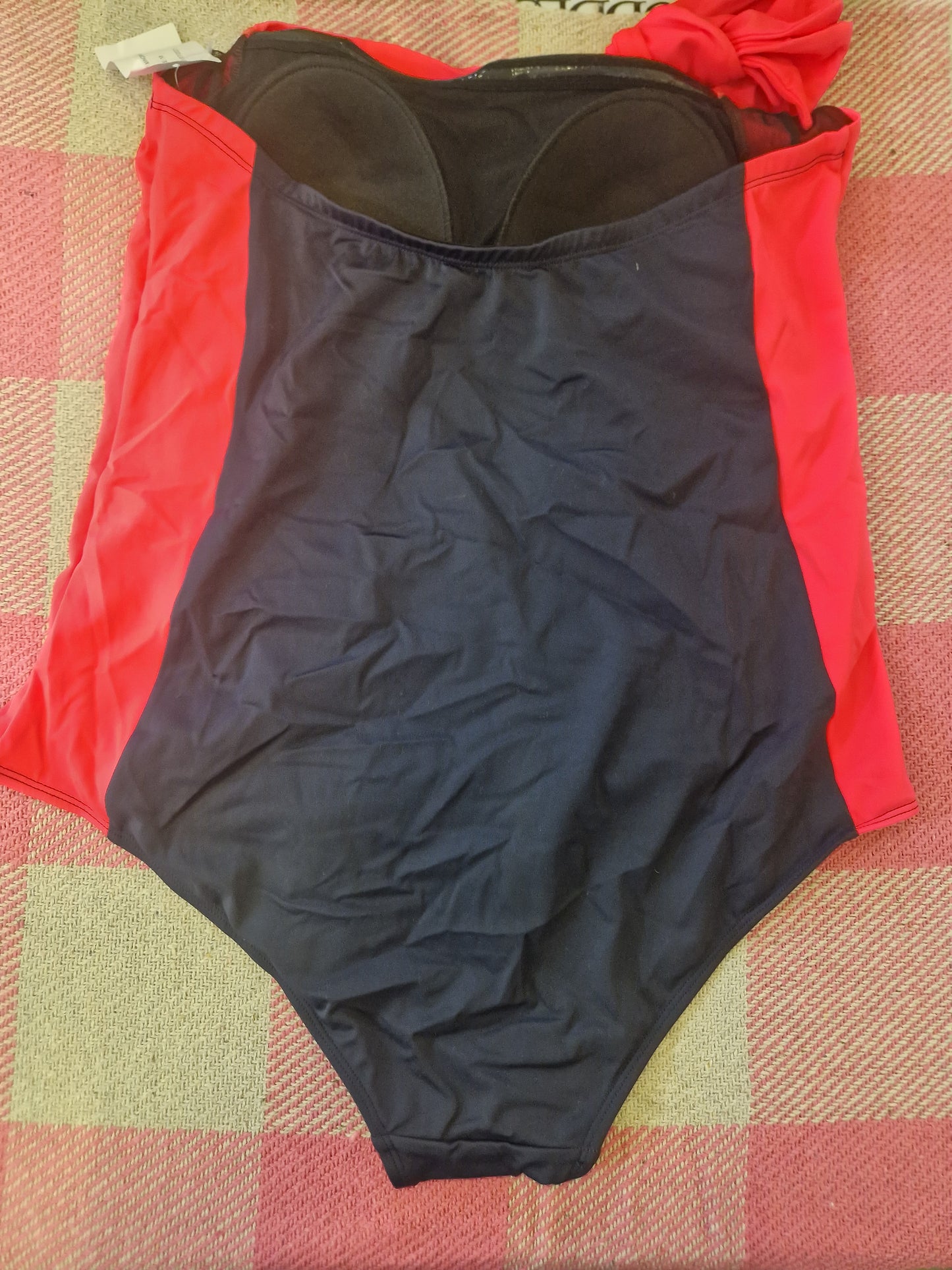 Boden Women's Swimsuit Navy & Pink
