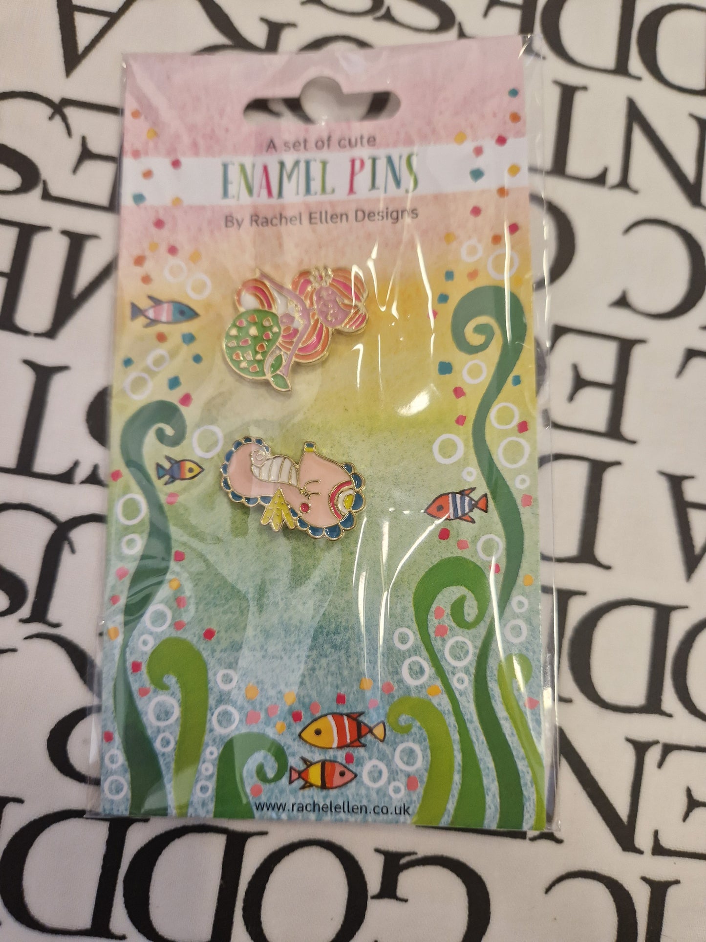Rachel Ellen Enamel Pin