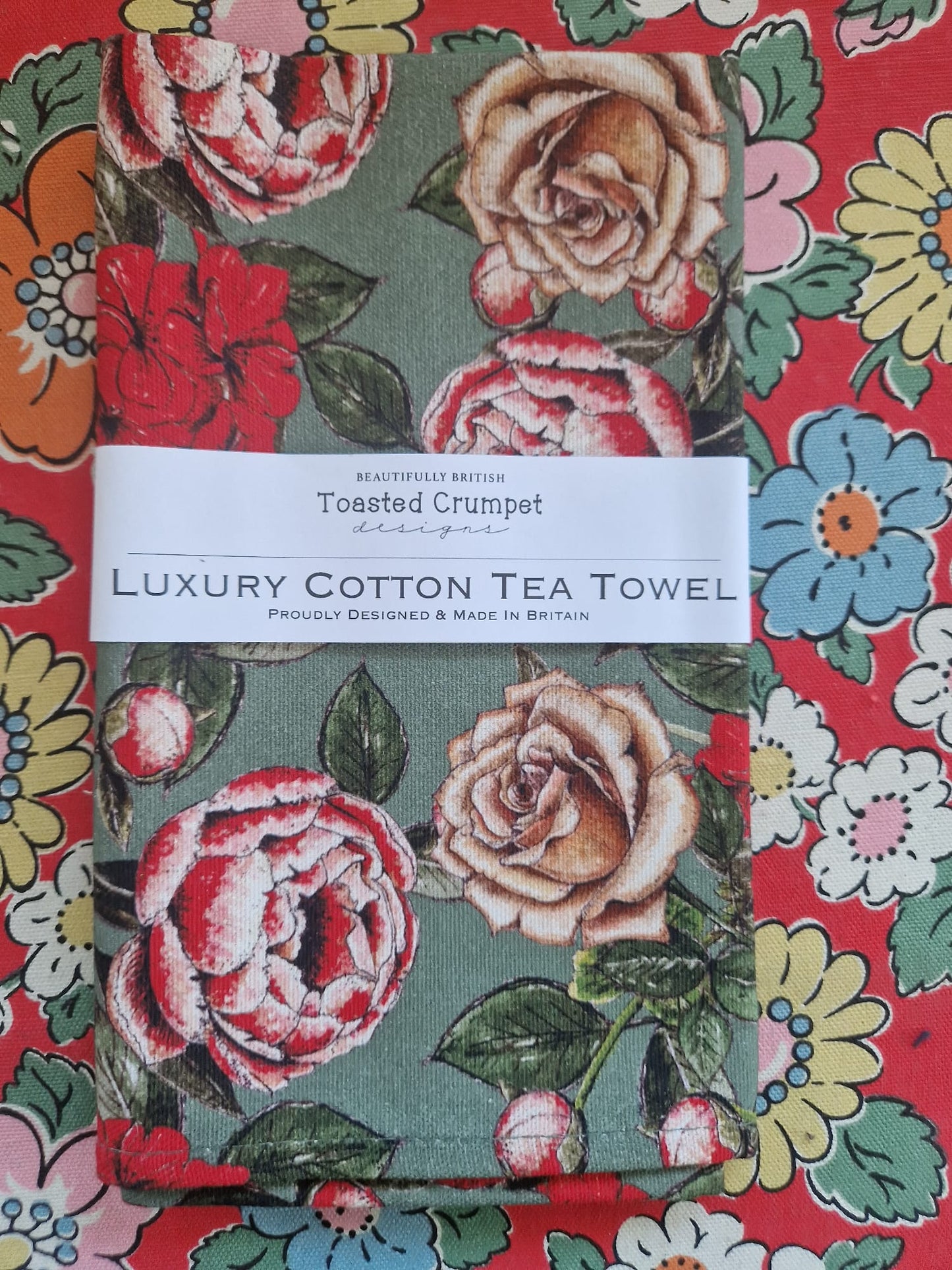Toasted Crumpet Tea Towel