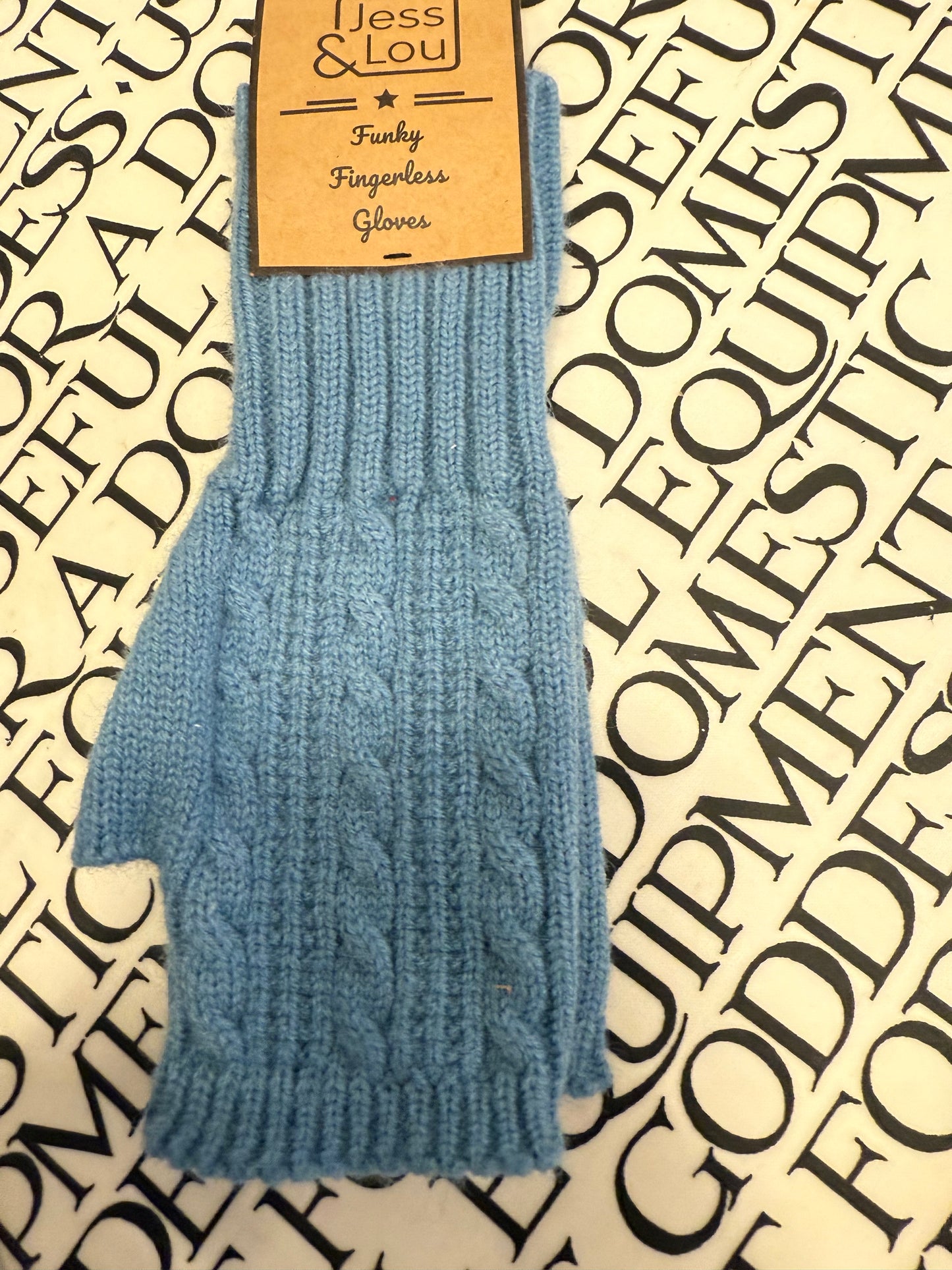 Jess & Lou Funky Fingerless Gloves