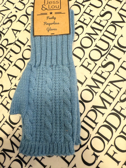 Jess & Lou Funky Fingerless Gloves