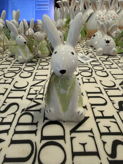 Ceramic Decorative Easter Bunny