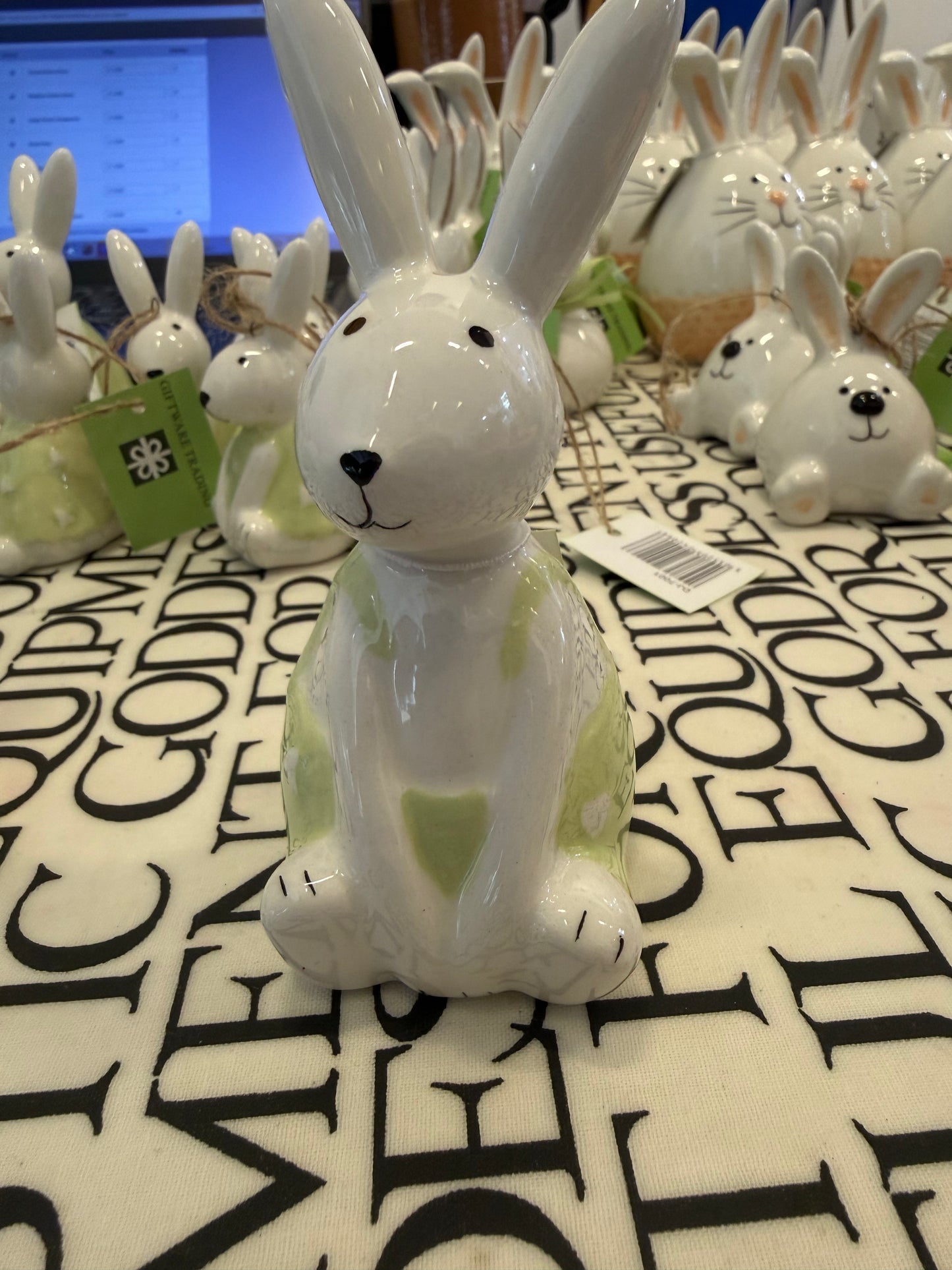 Ceramic Decorative Easter Bunny