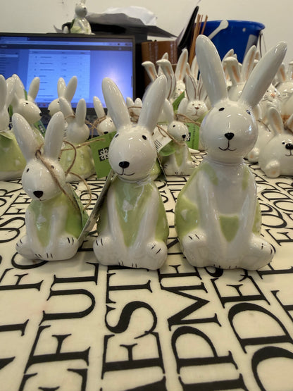 Ceramic Decorative Easter Bunny