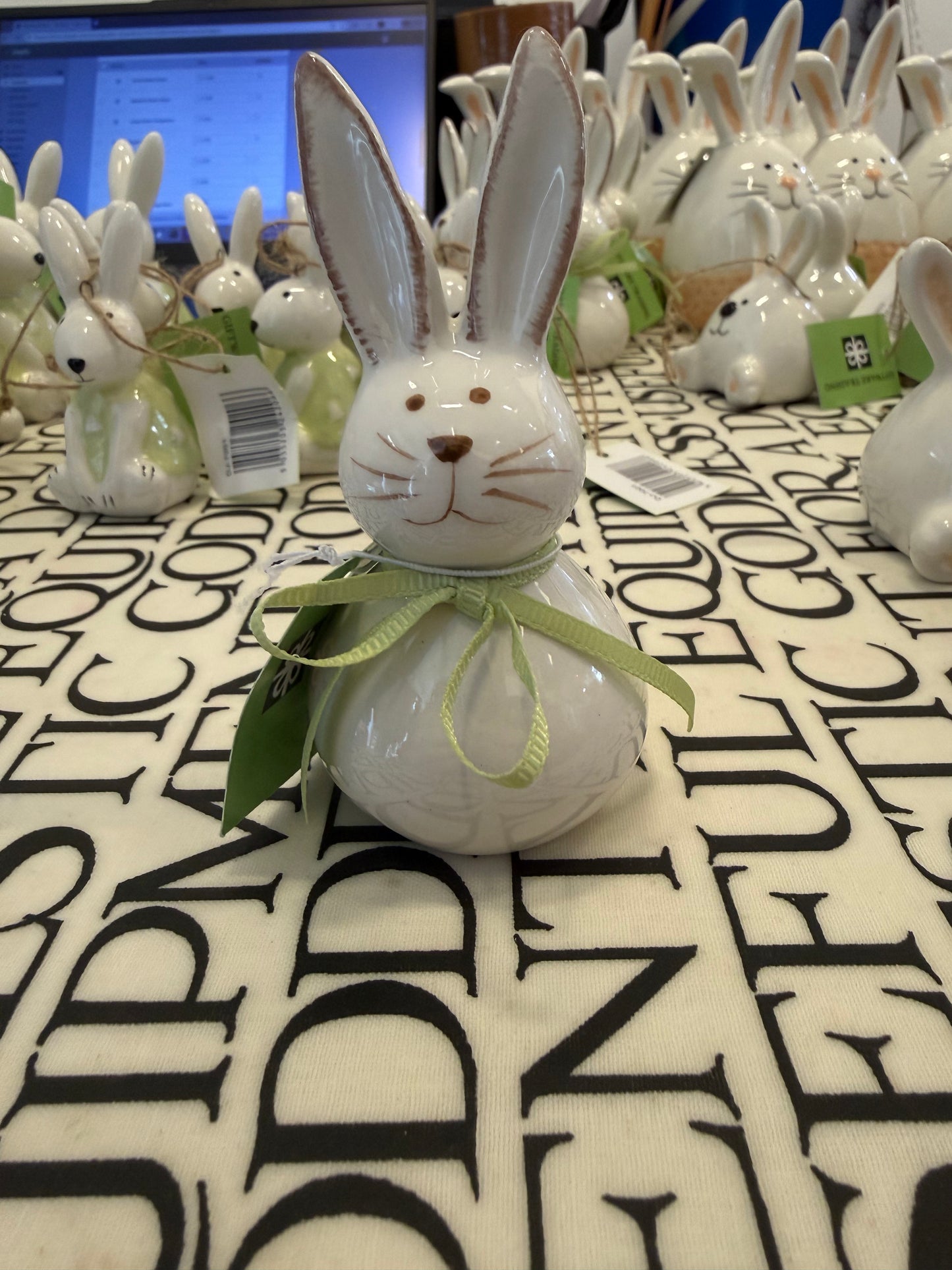 Ceramic Decorative Easter Bunny