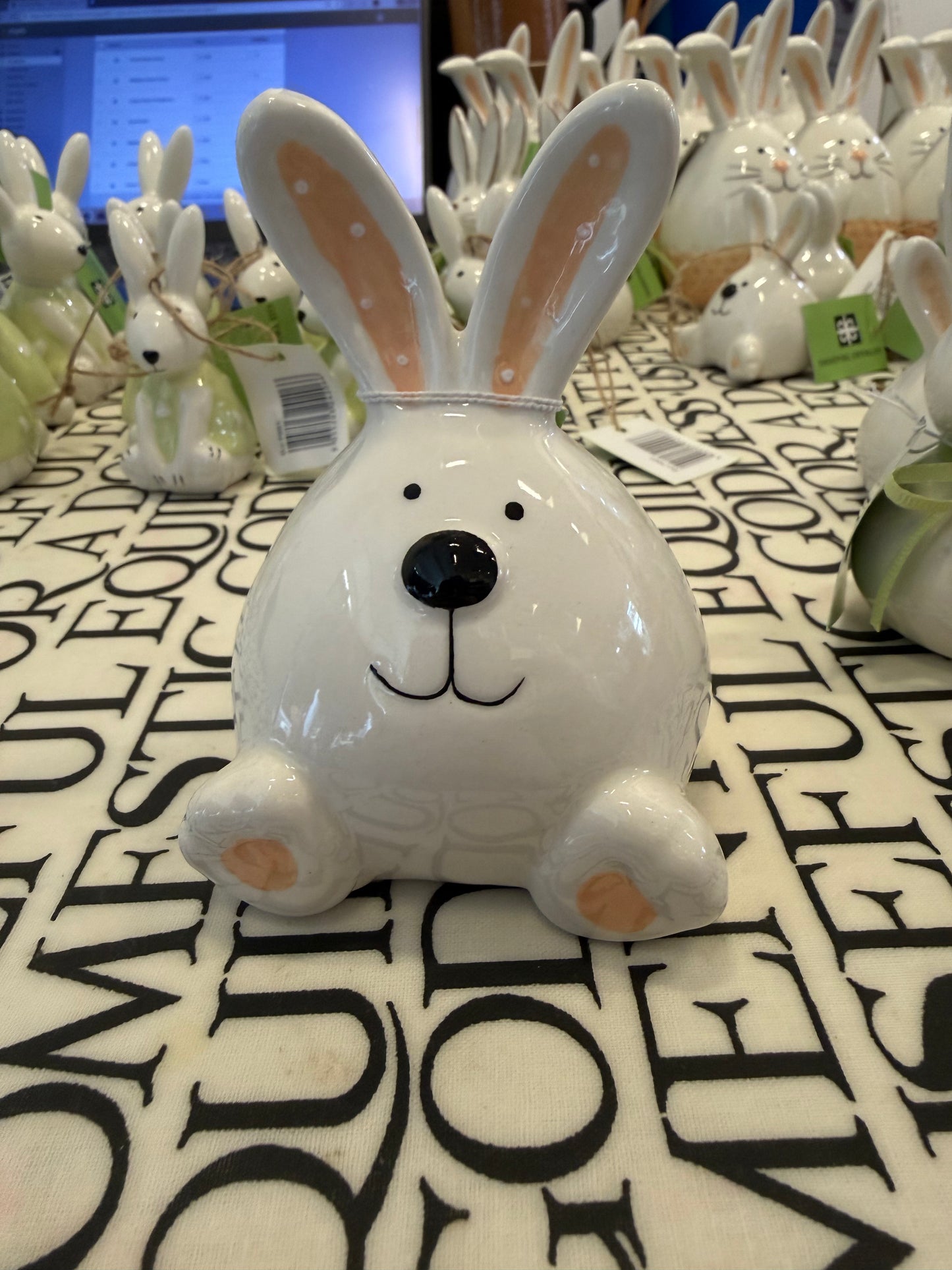 Ceramic Decorative Easter Bunny