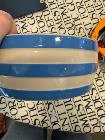 Cornishware Vegetable/Dog Bowl