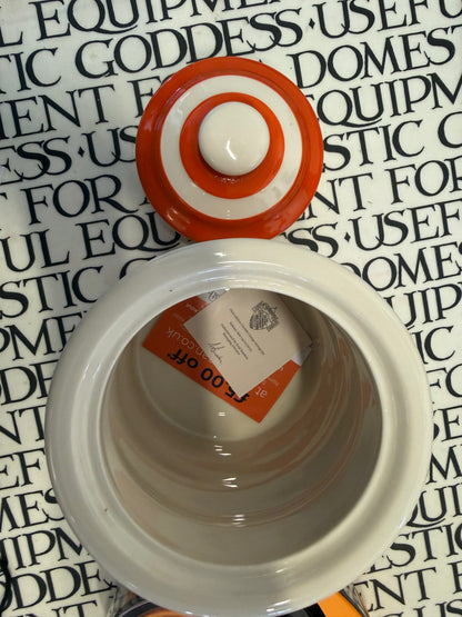 Cornishware Storage Jar