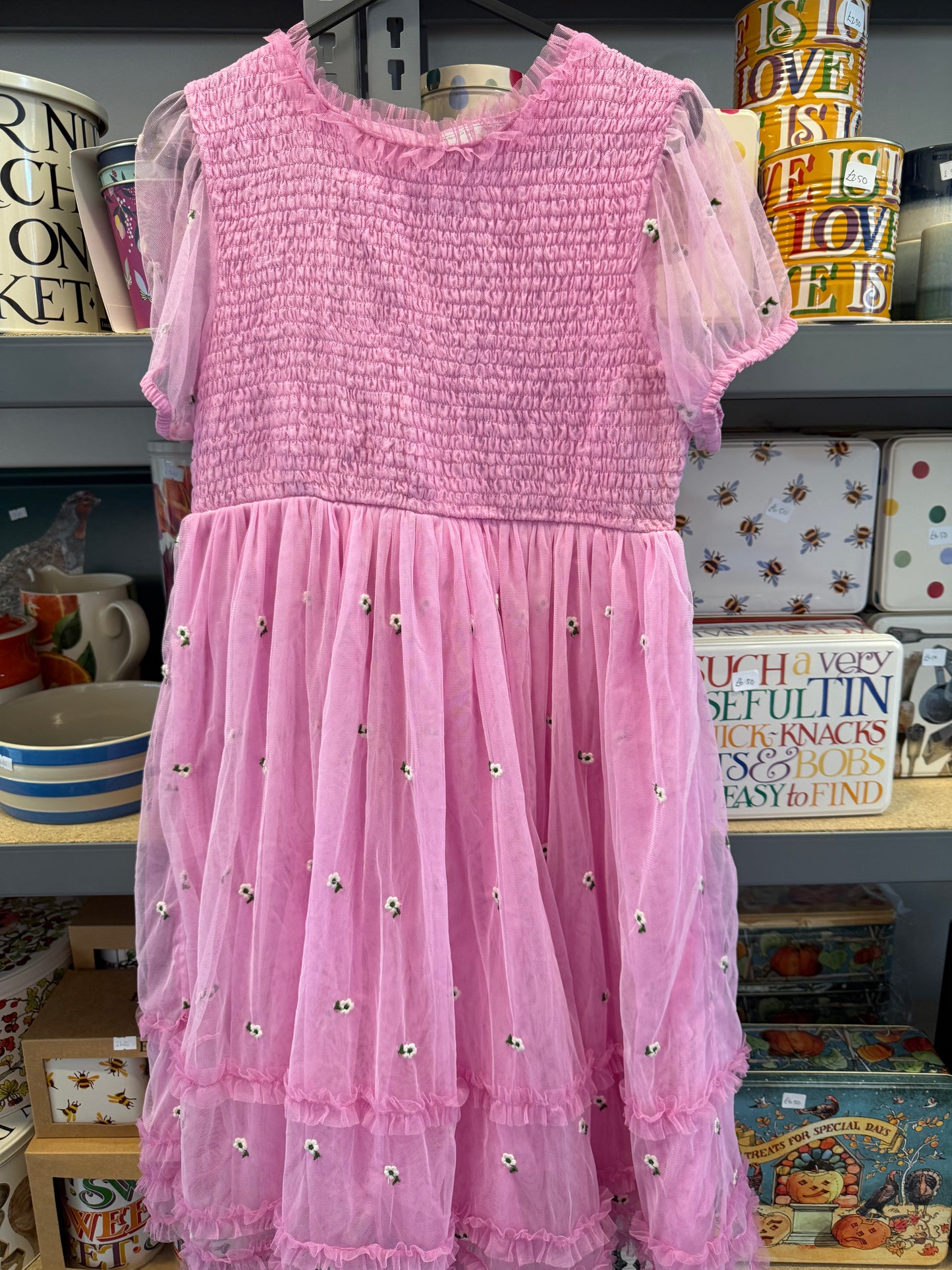 Mini Boden Pink Dress 11-12y