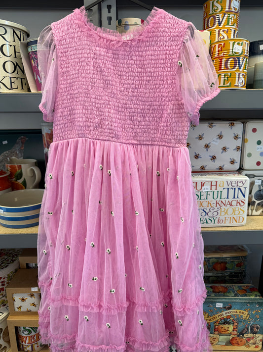 Mini Boden Pink Dress 11-12y