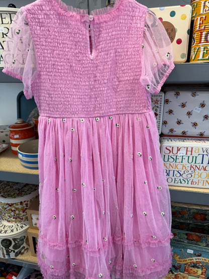 Mini Boden Pink Dress 11-12y