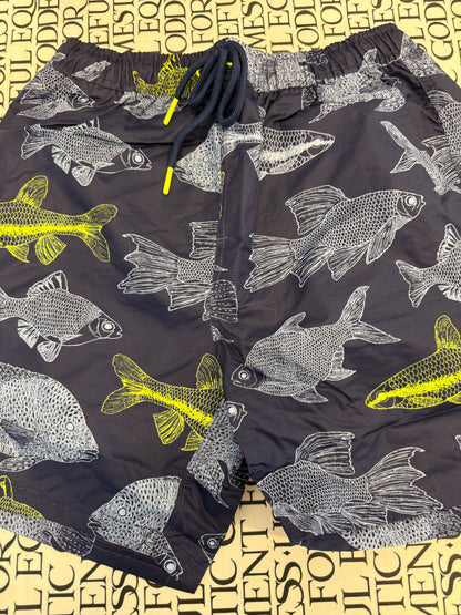 Boden Mens FishBone Swim Shorts 30