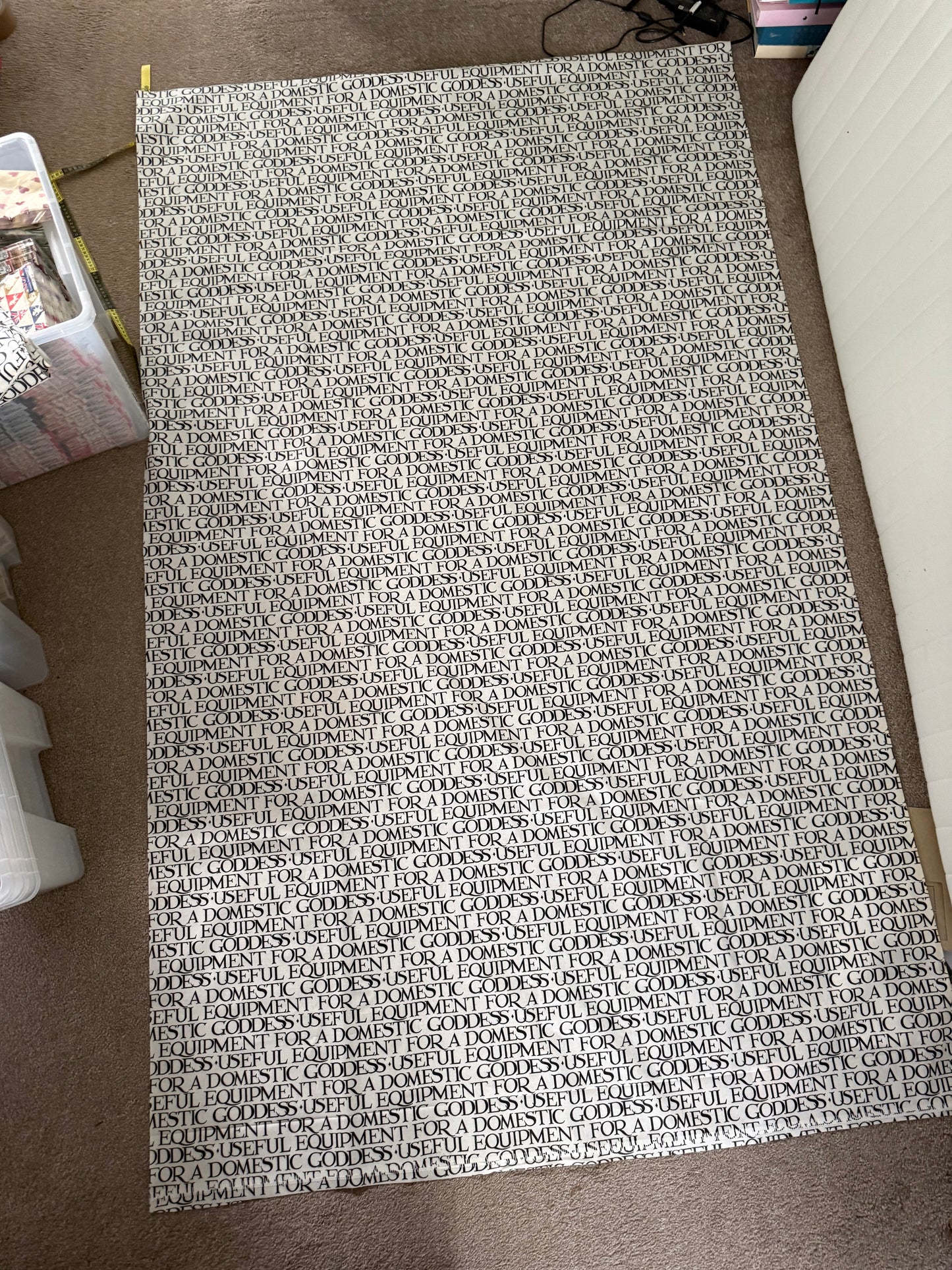 Emma Bridgewater Black Toast Table Cloth 1