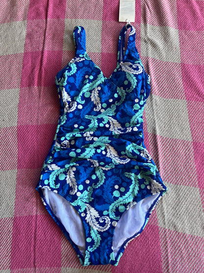 Boden Swimsuit Multi-Blue Floral