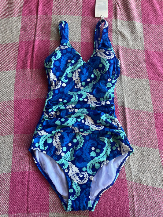 Boden Swimsuit Multi-Blue Floral