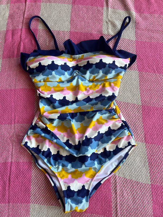 Boden Swimsuit Multi Clouds
