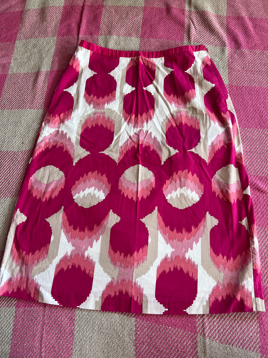 Boden Ikat Printed Skirt
