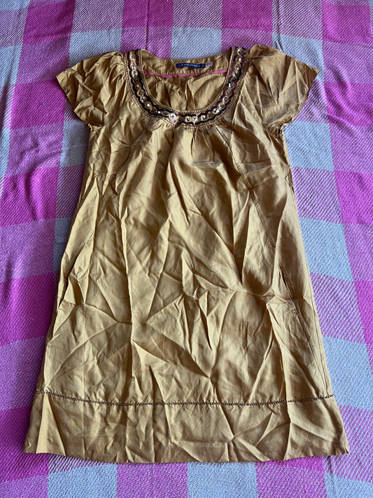 Boden Mustard Dress/Long Top