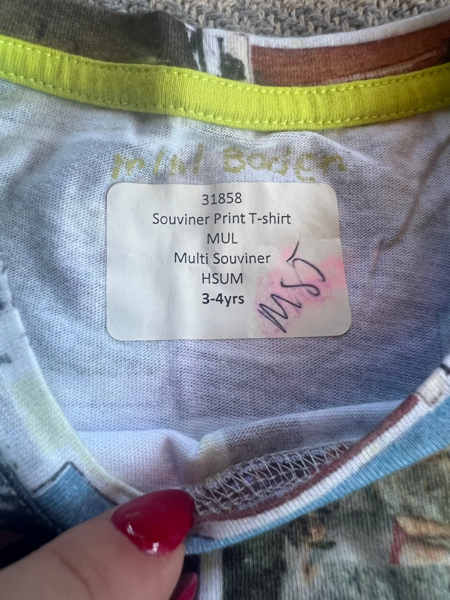 Mini Boden Souvenir Top