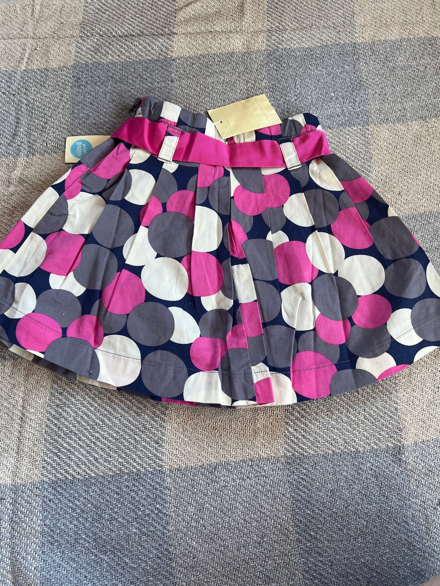 Mini Boden Spotted Skirt