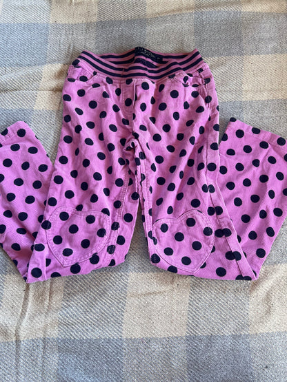 Mini Boden Purple Trousers