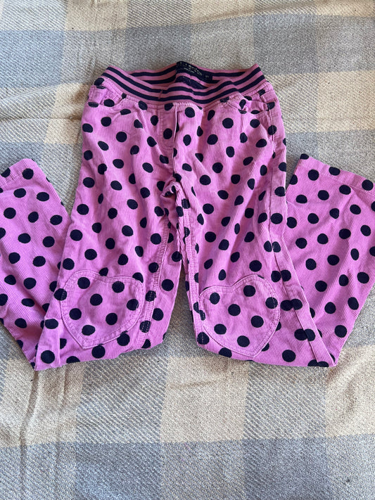 Mini Boden Purple Trousers