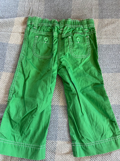 Mini Boden Green Trousers
