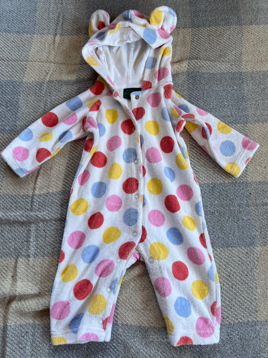 Baby Boden Spotted Onesie