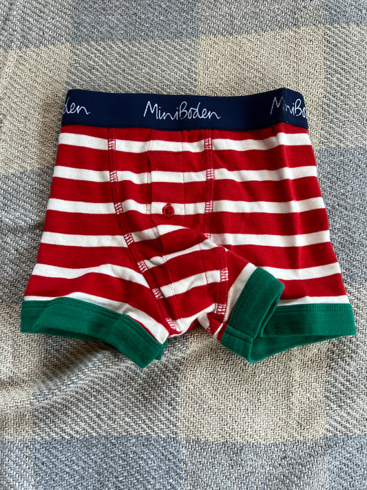 Mini Boden Striped Boxers