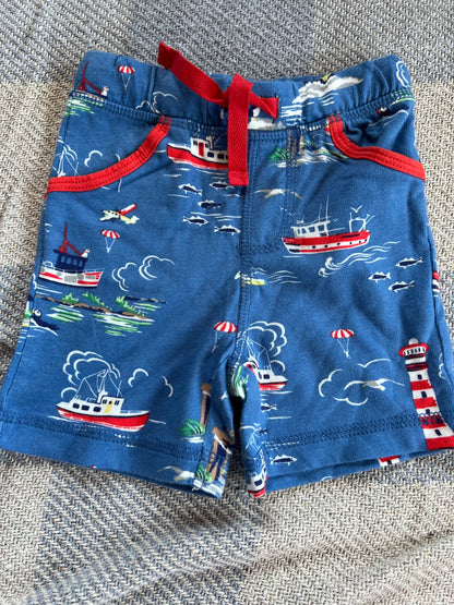 Baby Boden Boats Shorts