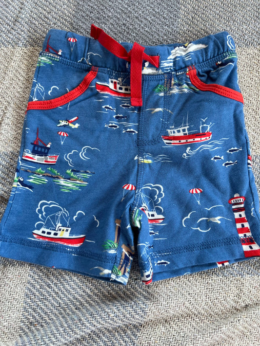Baby Boden Boats Shorts