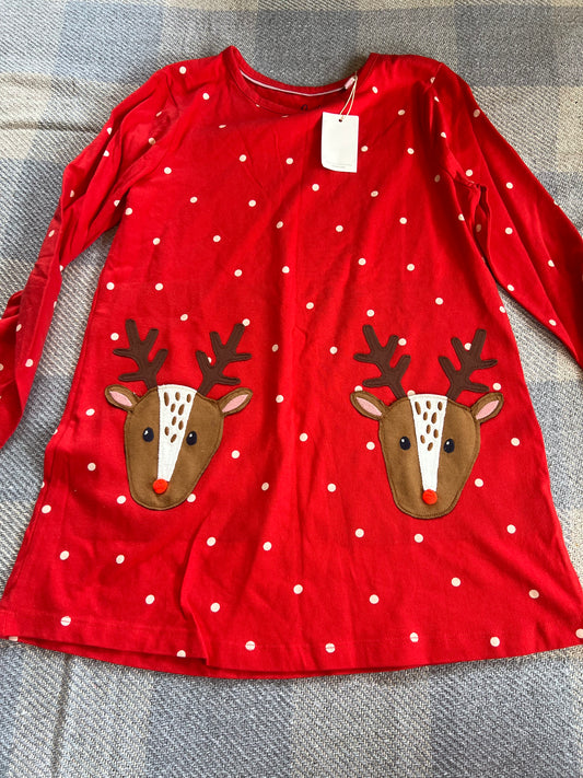 Mini Boden Reindeer Dress