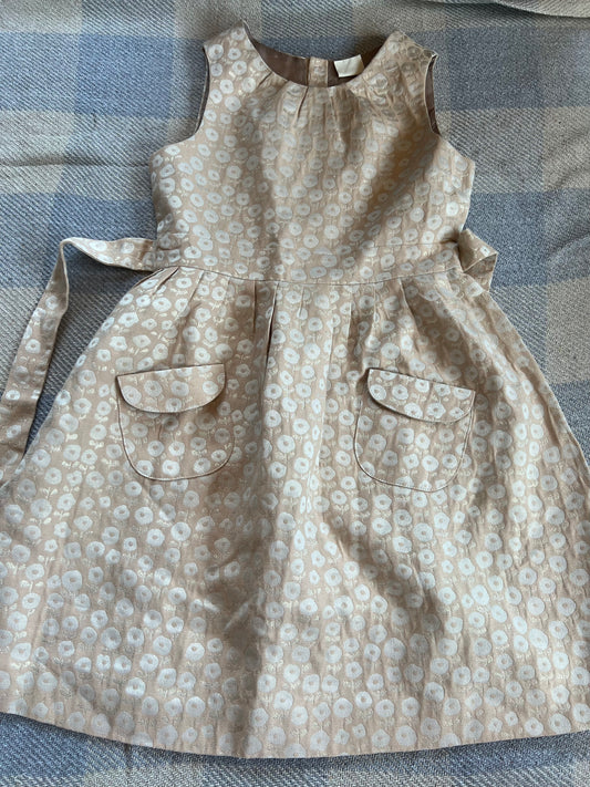 Mini Boden Gold Dress