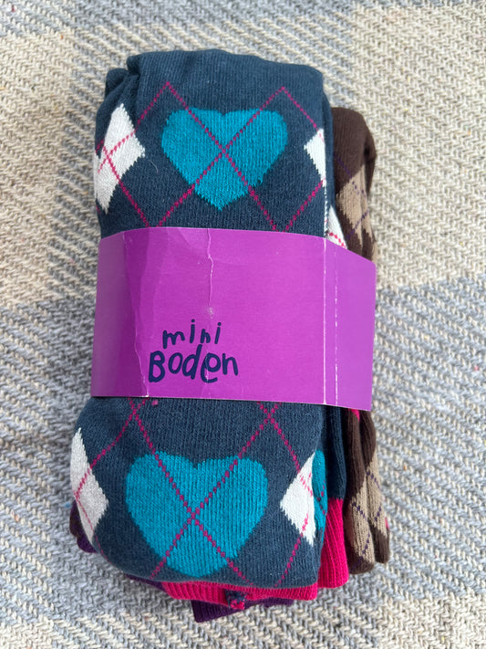 FAULTY Mini Boden 2 Pack Knee High Socks