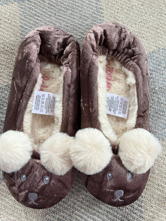 Mini Boden Bunny Slippers