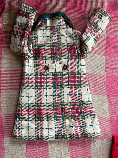 Mini Boden Tartan Coat