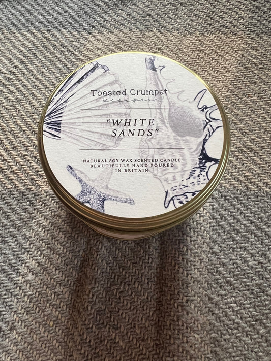 Toasted Crumpet Tin Candles