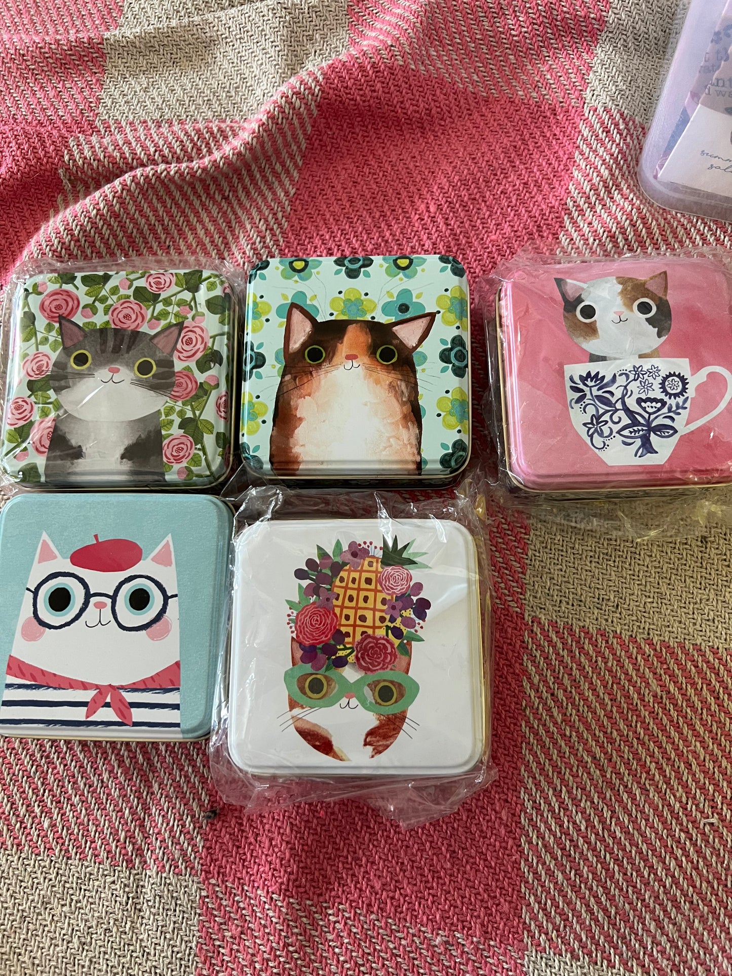 Planet Cat Pocket Tin