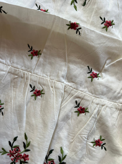 Boden Floral Crop Top