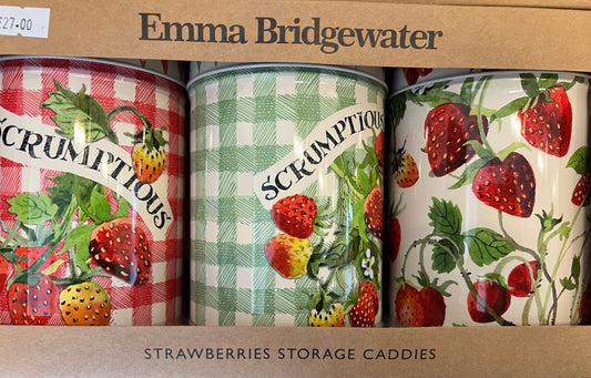 Emma Bridgewater Set of 3 Caddies