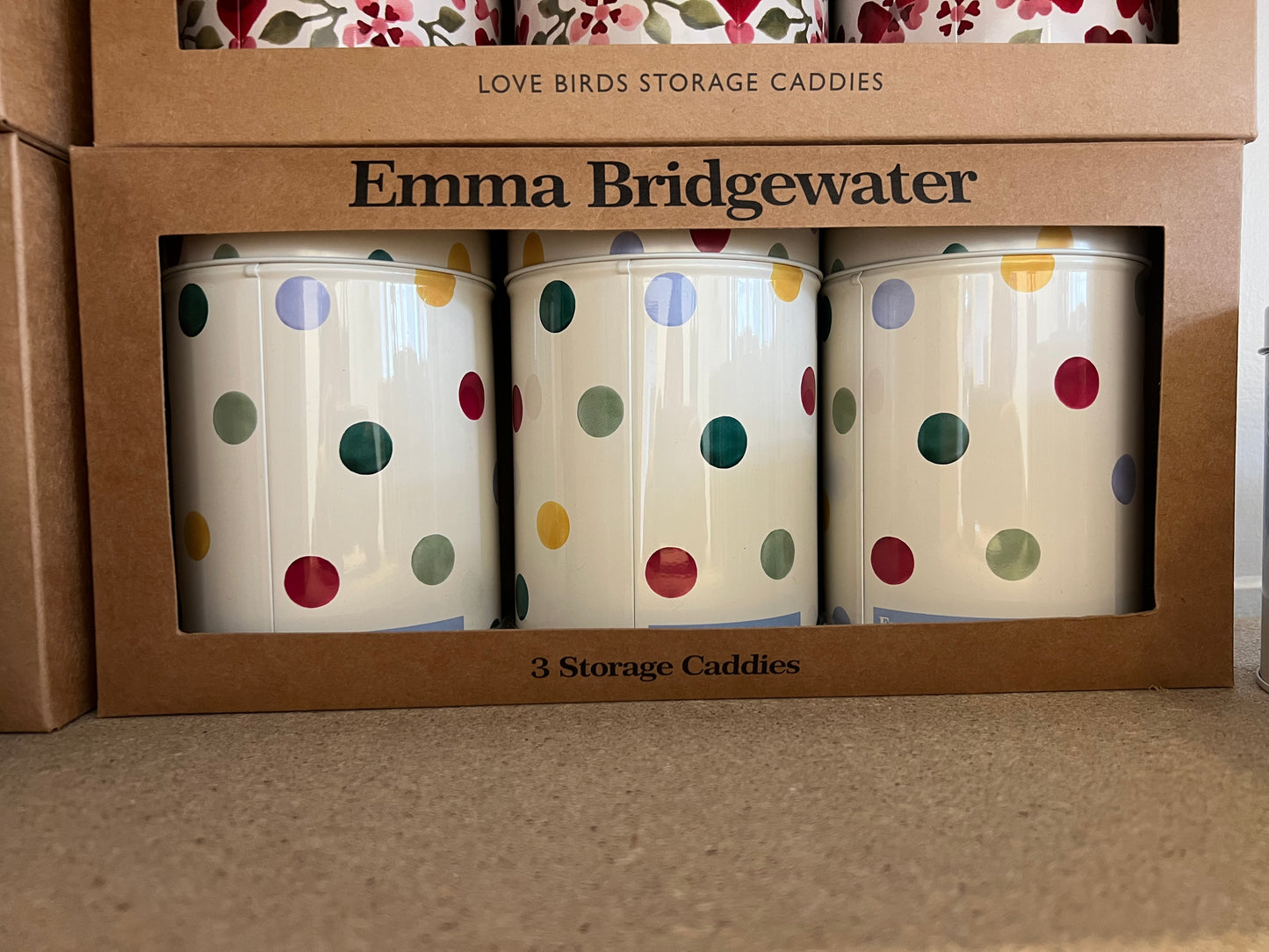 Emma Bridgewater Set of 3 Caddies