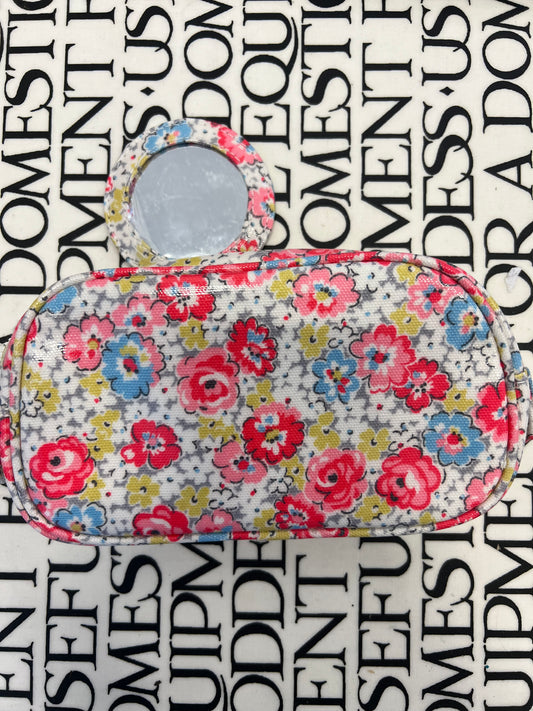 Cath Kidston Makeup Bag + Mirror