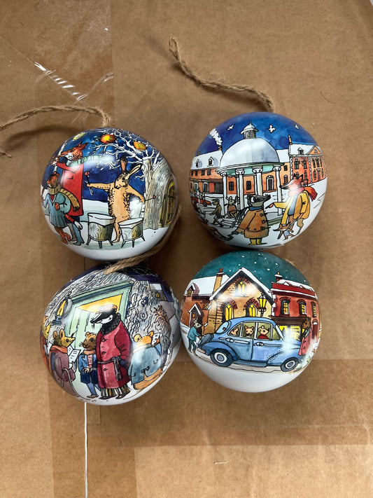 Emma Bridgewater Winter Scenes Baubles
