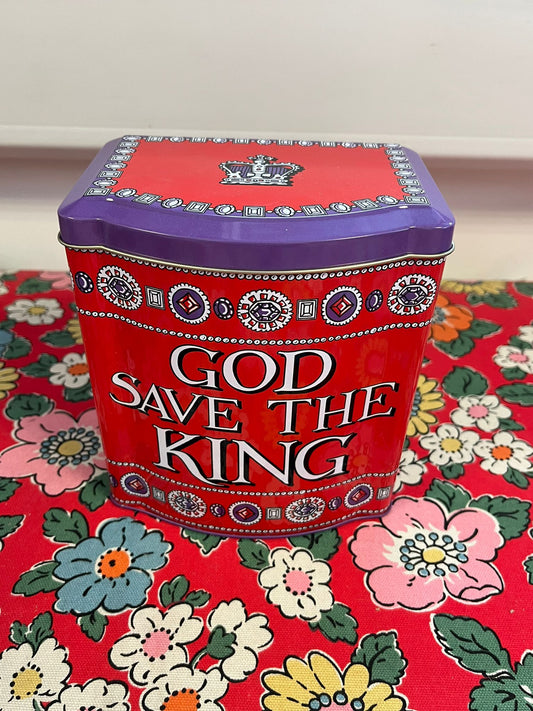 God Save the King Tin