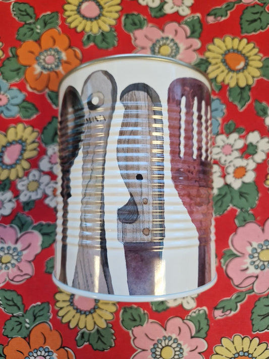 Kitchen Utensils Paint Tin
