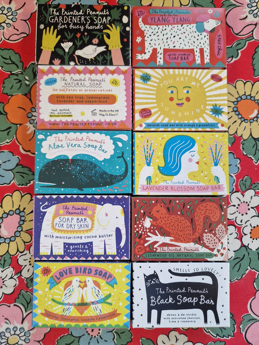 Printed Peanuts Soap Bar