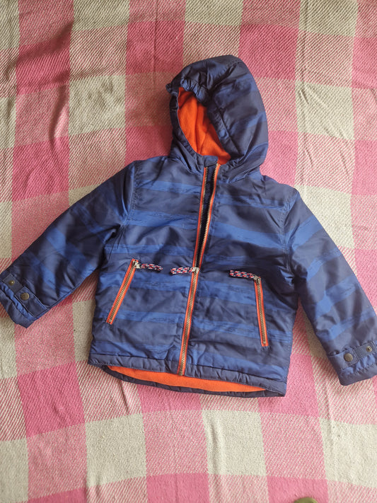 Mini Boden Blue Boys Raincoat